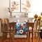 Memorial Day Patriotic 4th of July Table Runner – Red White and Blue Flowers Table Decor, Veterans Day & Independence Day Decorations for Home Kitchen Table, 13×72” – Perfect 4th of July TableTop Decor